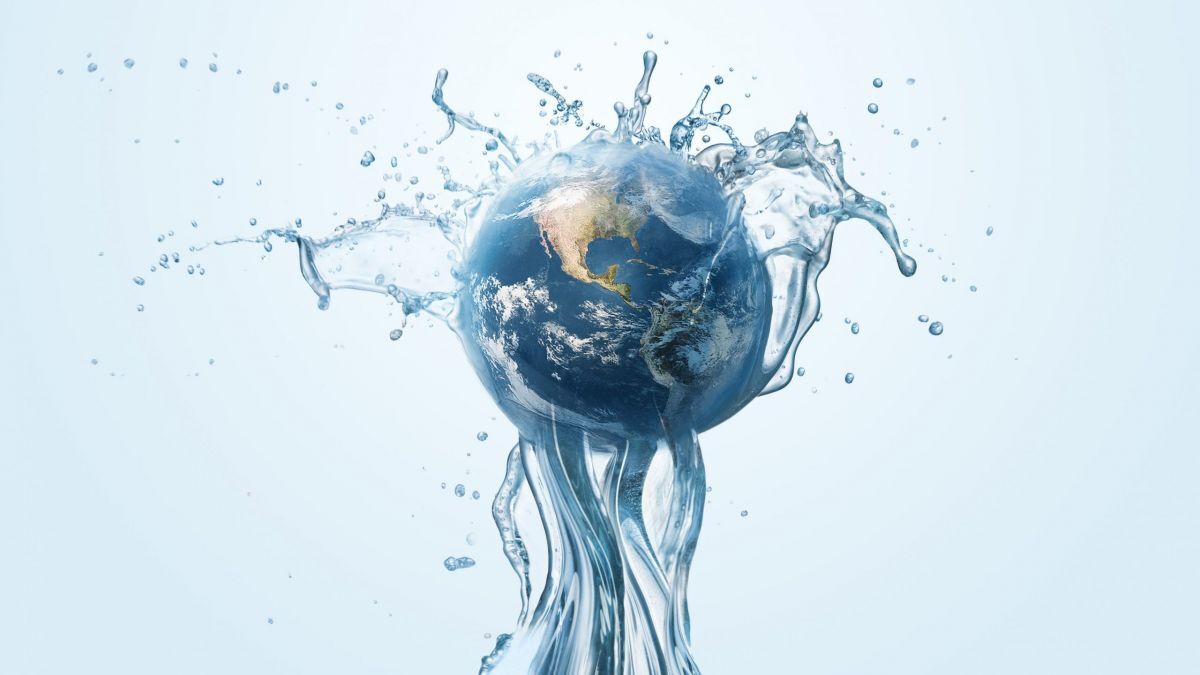 Water On Globe Graphic Scaled