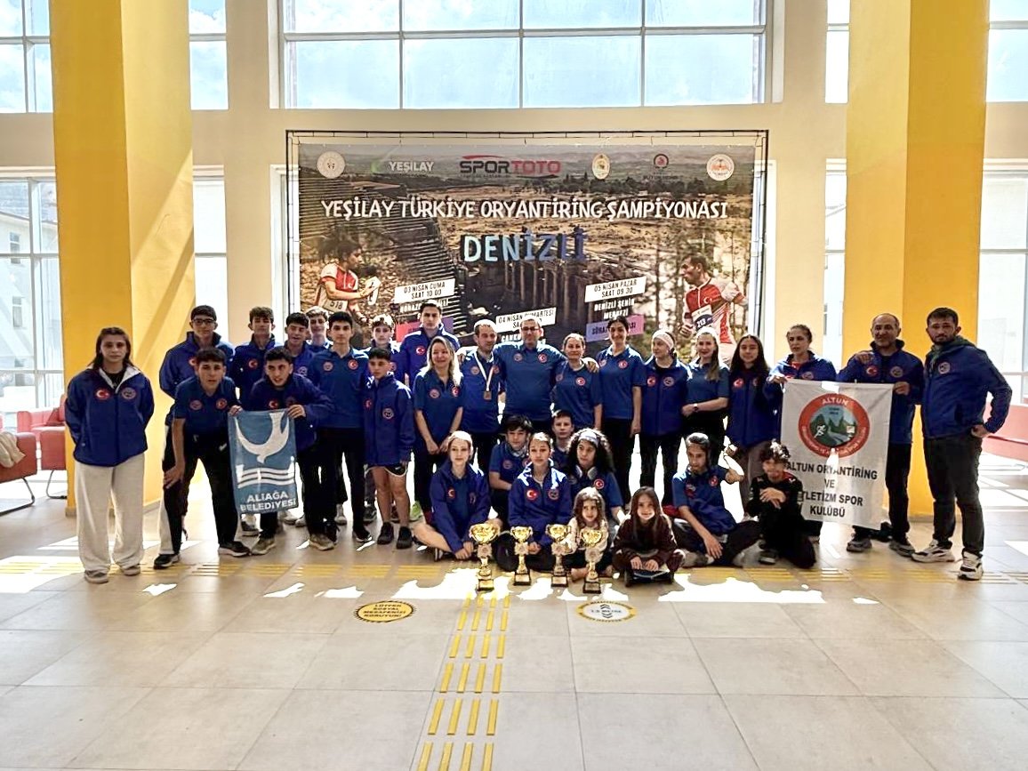 2 Aliağa Türkiye Oryantiring Şampiyonasında Zirveye Oynadı