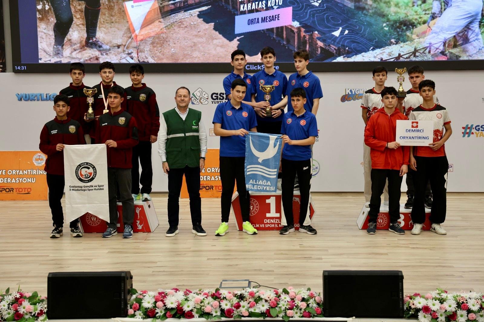 6 Aliağa Türkiye Oryantiring Şampiyonasında Zirveye Oynadı