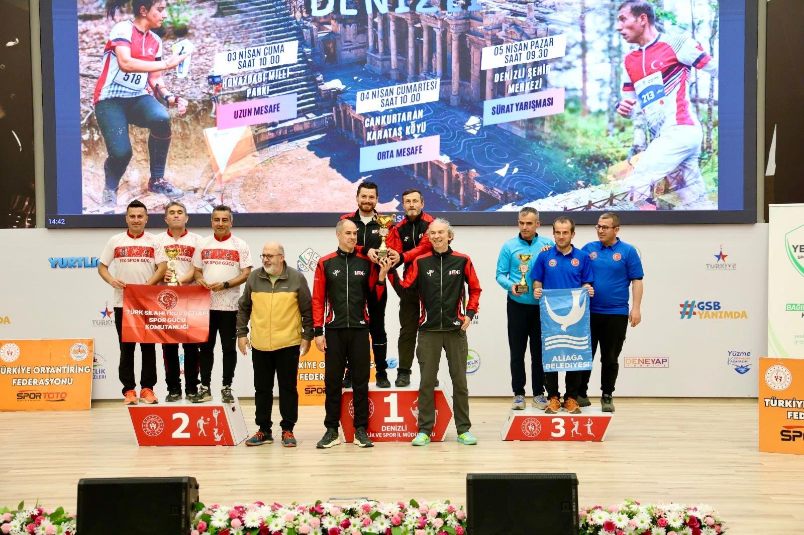 7 Aliağa Türkiye Oryantiring Şampiyonasında Zirveye Oynadı