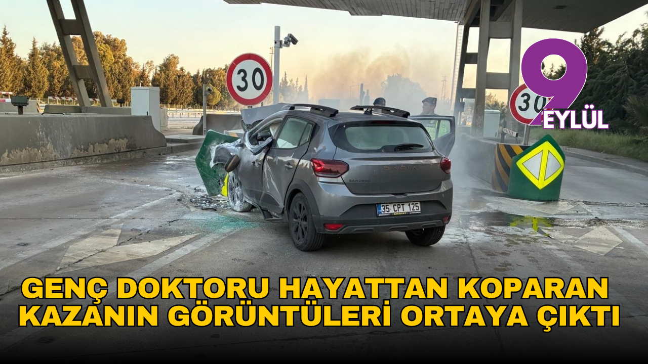 Genç doktoru hayattan koparan feci kazanın görüntüleri ortaya çıktı