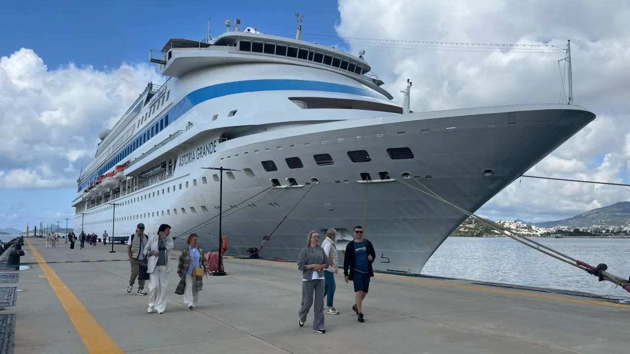 Bodrum Kruvaziyer Sezonunu Acti