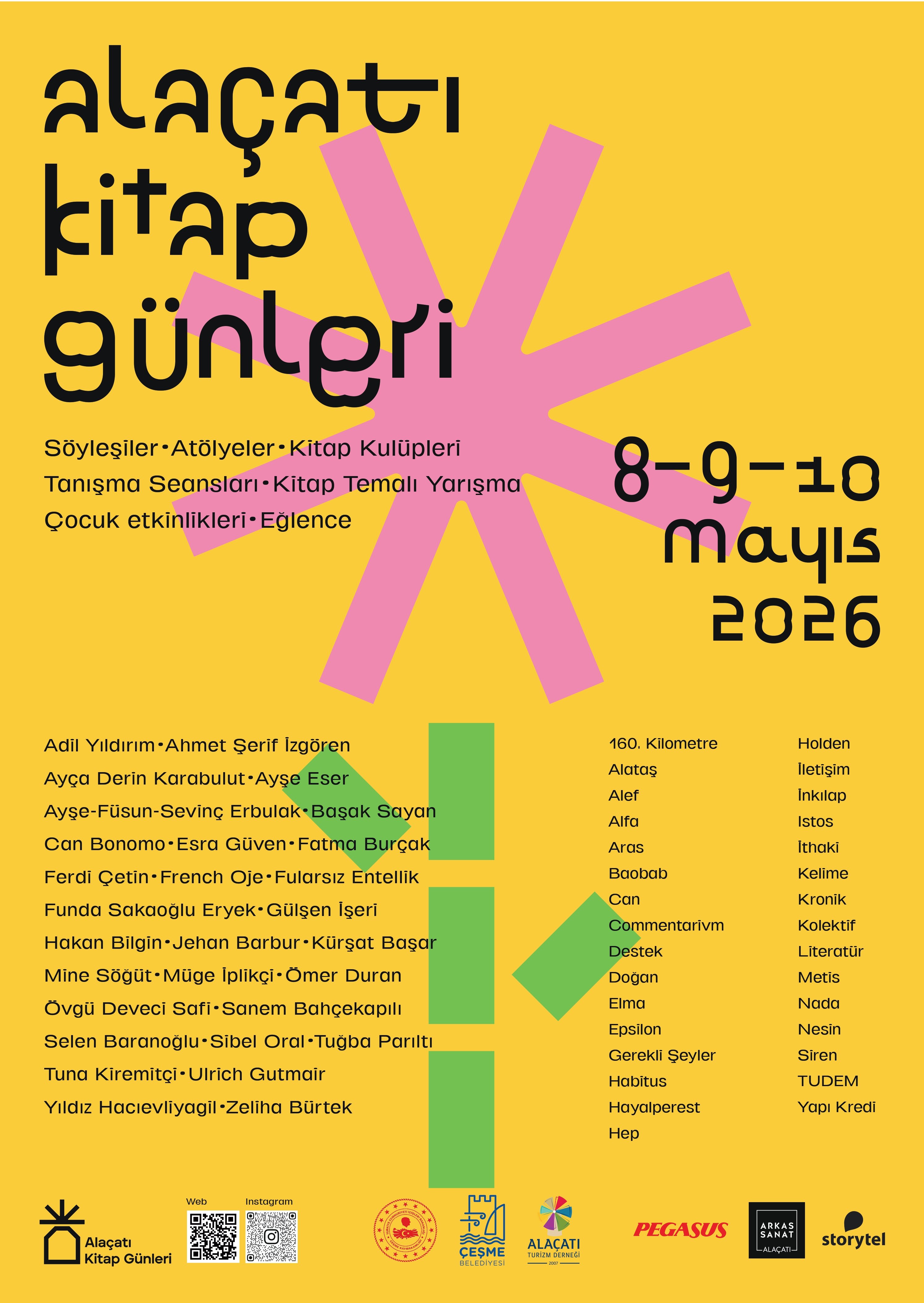 Çeşme Alaçatı Kitap Festivali 2026