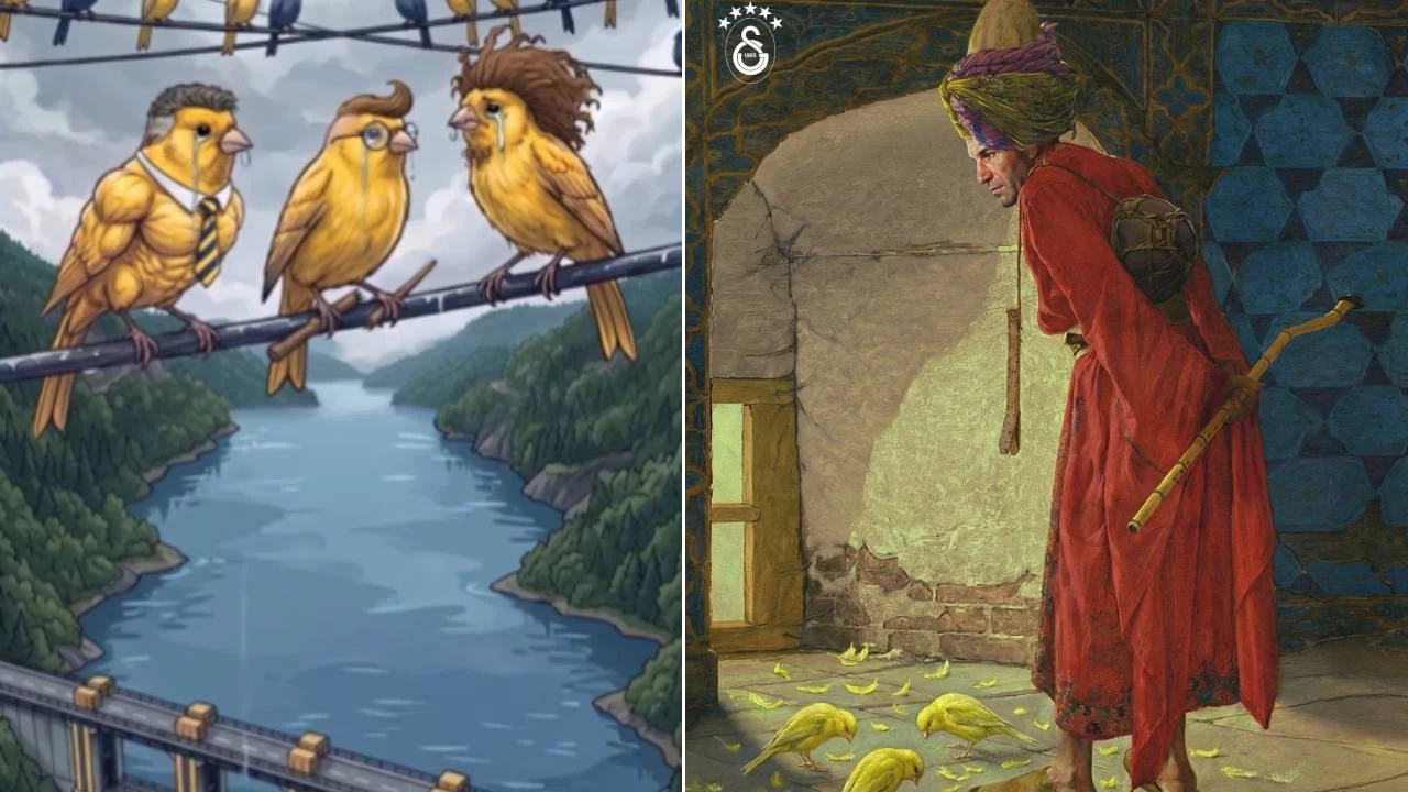 Galatasaraydan Fenerbahceye Olay Gondermeler Kanarya Terbiyecisi Haxl