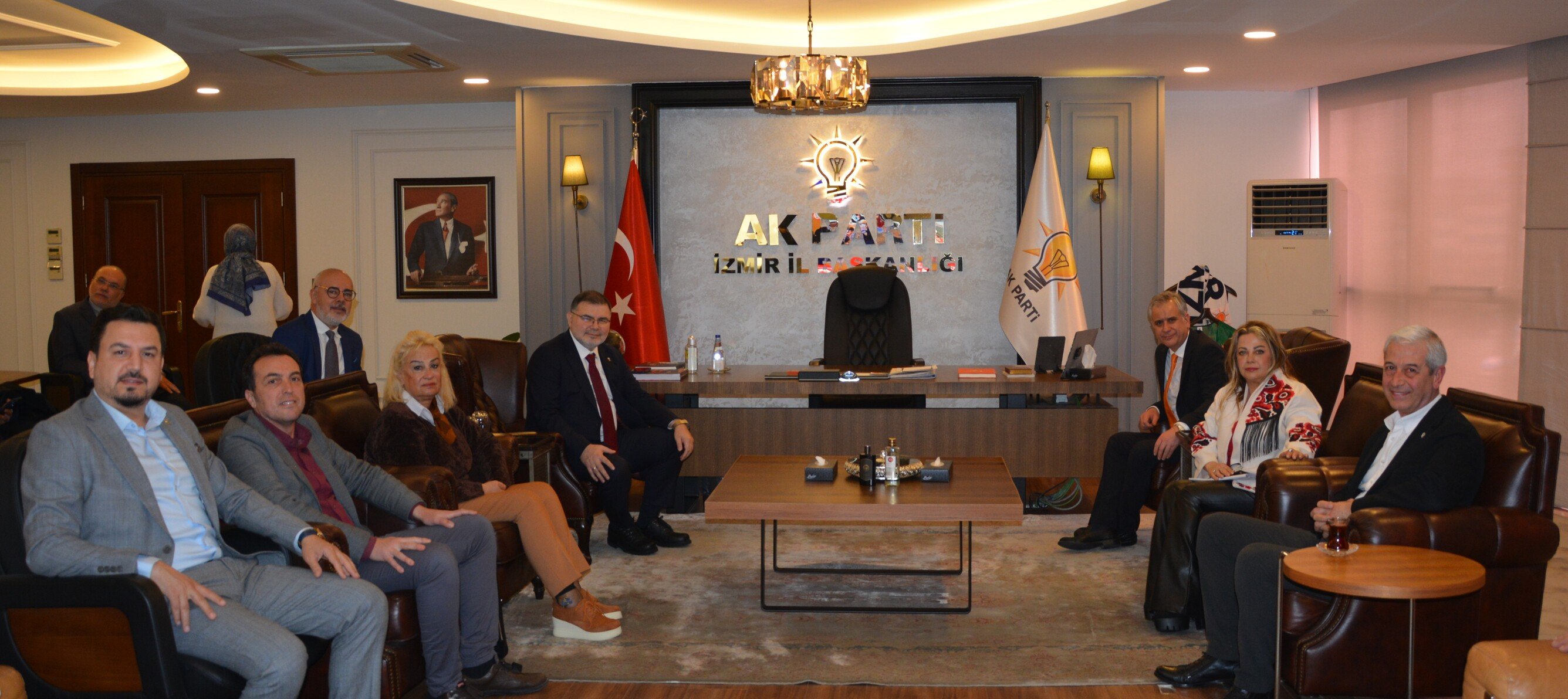 İgc’den Ak Parti̇ İzmi̇r İl Başkani Bi̇lal Saygili’ya Zi̇yaret (1)