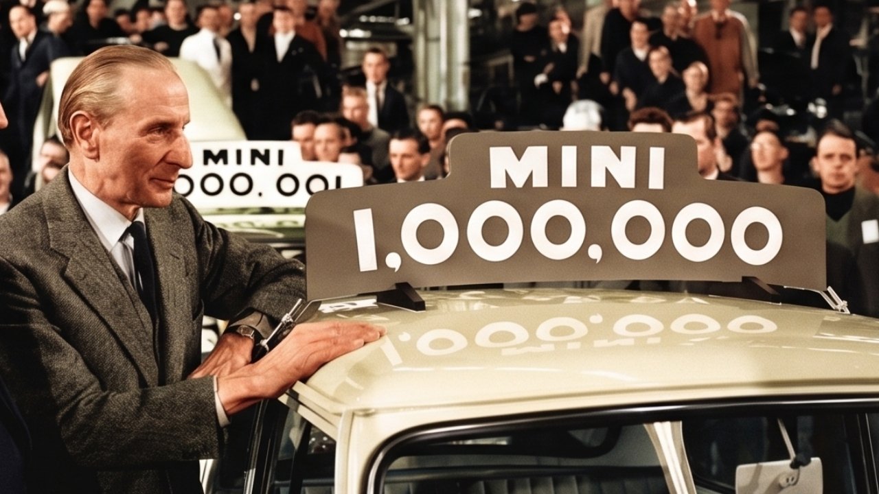 Sir Alec Issigonis 1 Milyonuncu Üretilen Mini