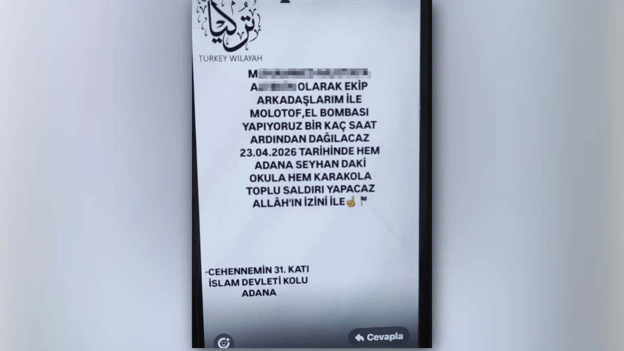 Polisi harekete geçiren paylaşım: Gözaltına alındı