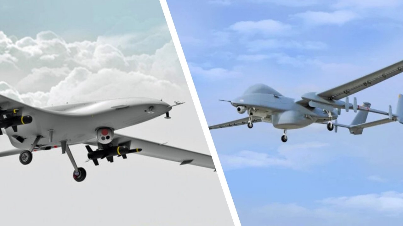 Tb2 Ve Heron Karşı Karşıya (2)