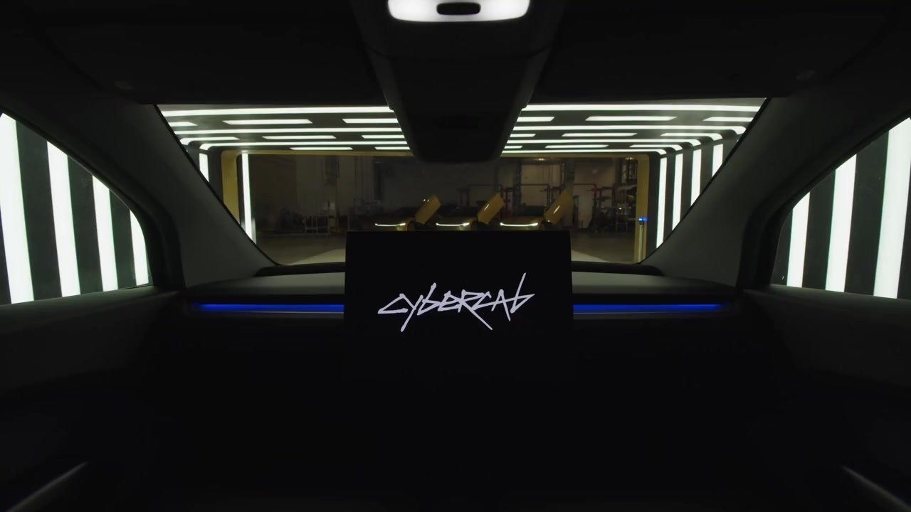 Tesla Cybercab Iç Mekan