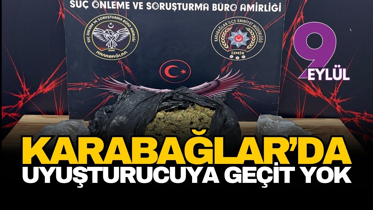 İzmir'de kurye kılığında zehir sevkiyatı: Karabağlar polisi kovalamaca sonucu yakaladı