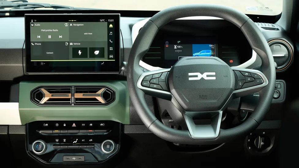 All New Dacia Spring Extreme Interior Detail (6)