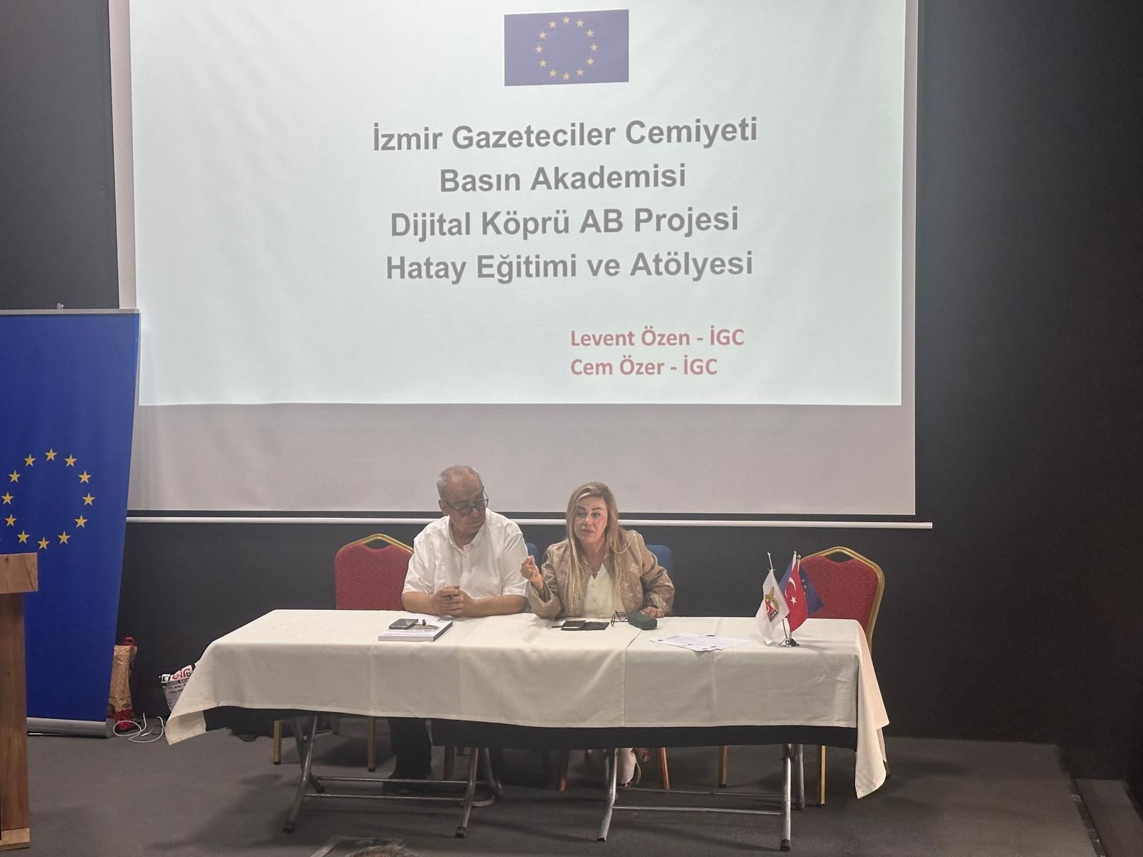 İgc, Deprem Bölgesi̇ Hatay'da Di̇ji̇tal Köprü Kurdu (1)
