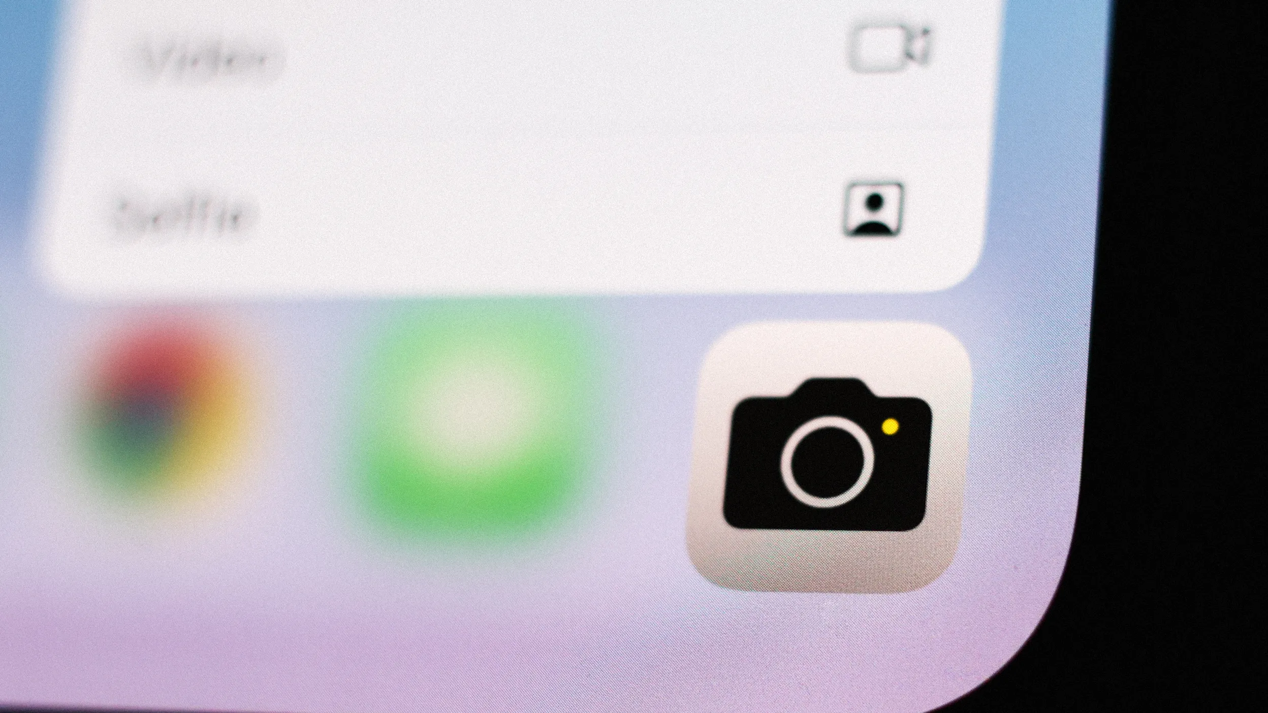 İphone Ekranında Fotoğraf Logosu