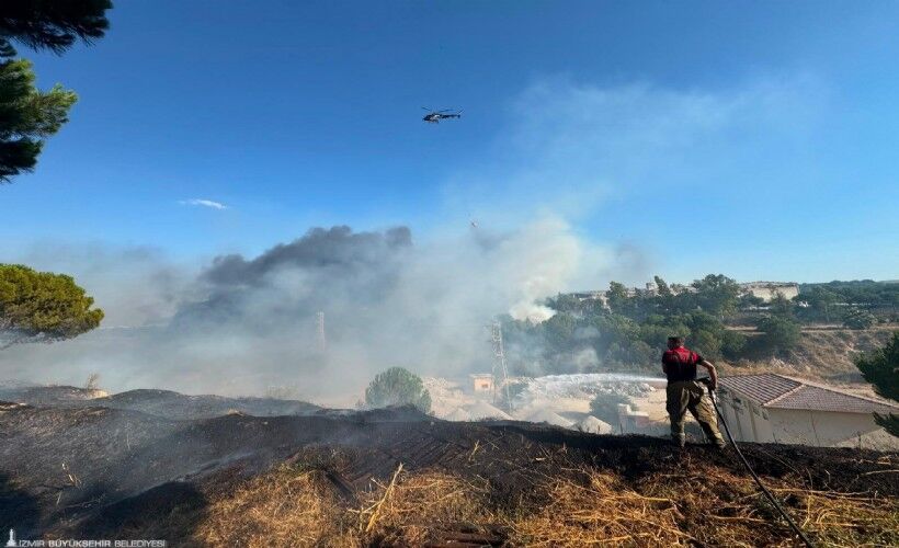 Izmir De Sanayi Alanini Tehdit Eden Yangina Havadan Ve Karadan Mudahale 392543 News Big