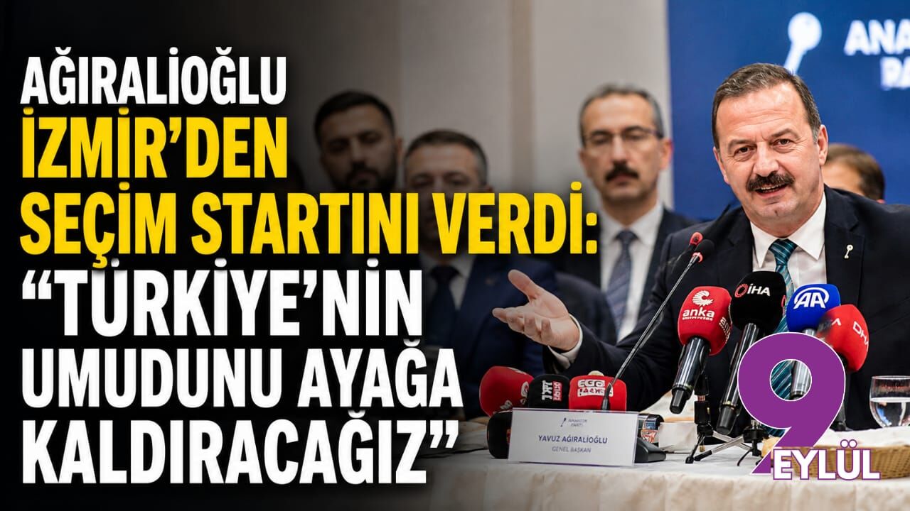 İzmir programı kürsü konuşması