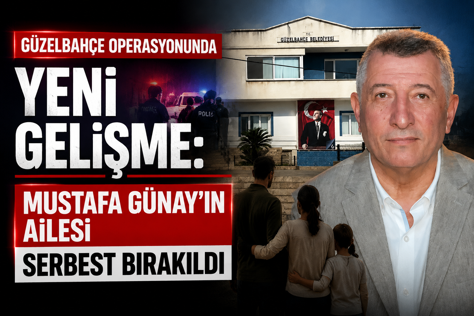 Güzelbahçe operasyonunda yeni gelişme: Mustafa Günay’ın ailesi serbest bırakıldı