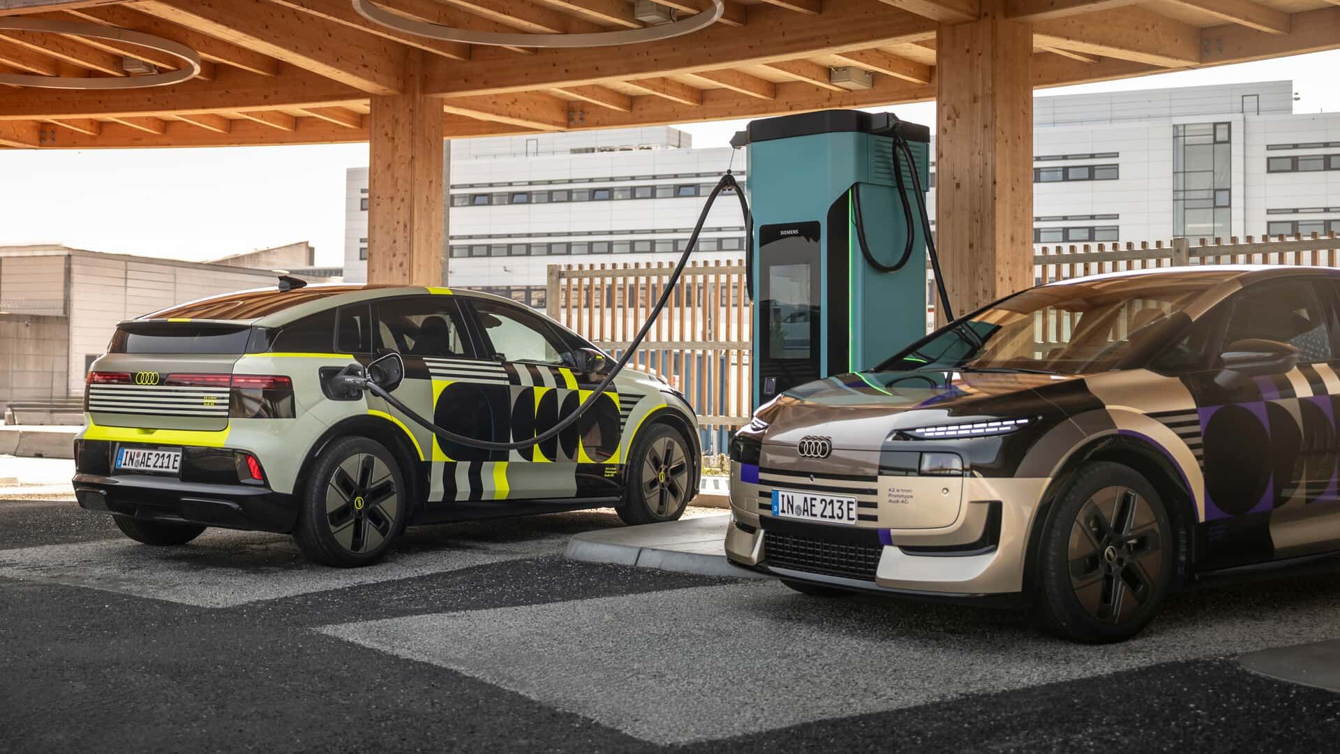 2027 Audi A2 E Tron Camouflaged Prototype (6)