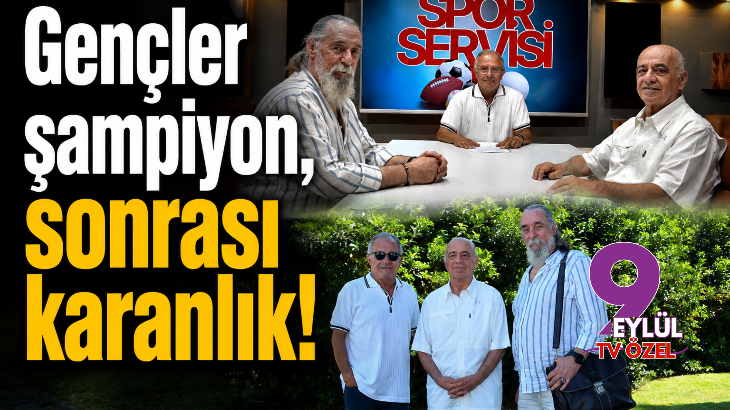 Gençler şampiyon, sonrası karanlık!