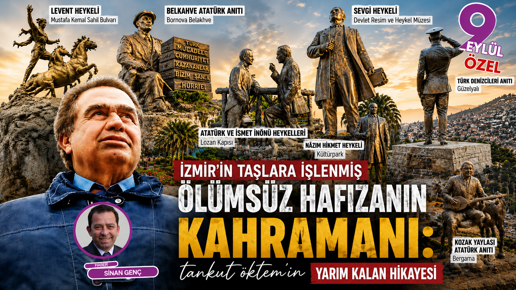 İzmir’in taşlara işlenmiş hafızası: Tankut Öktem’in yarım kalan hikâyesi