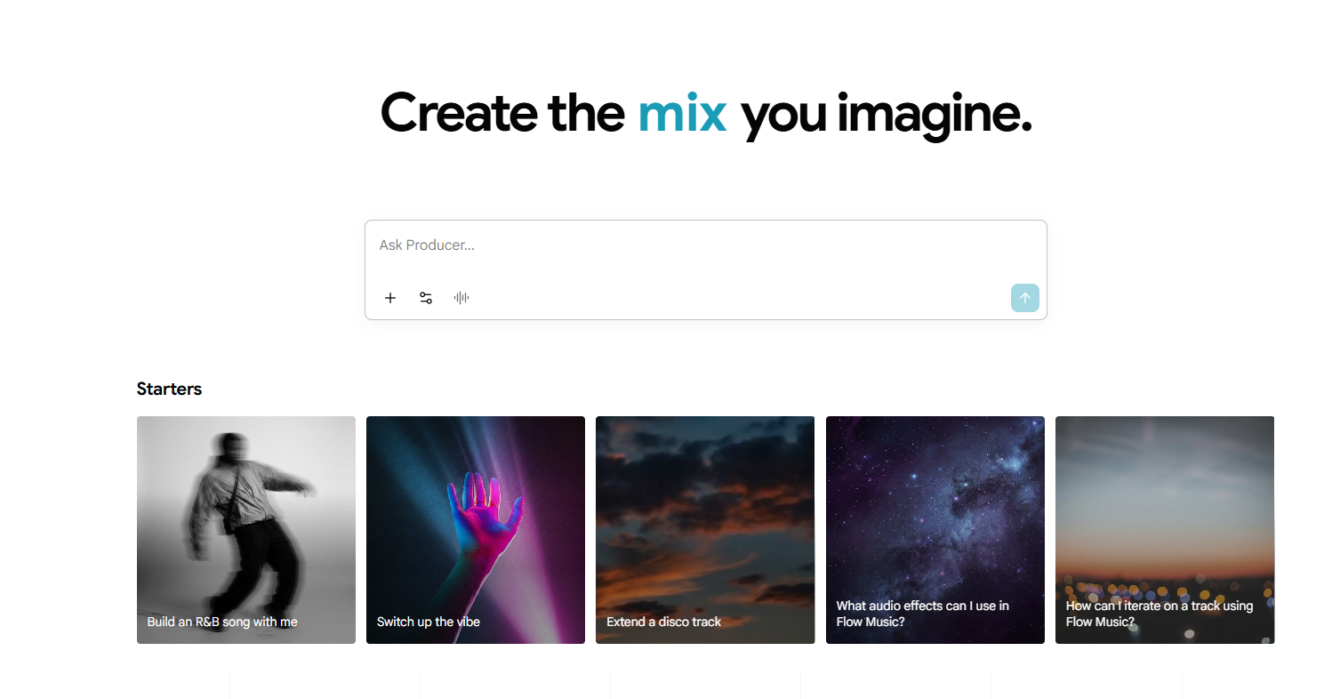 Google Flow Music Yapay Zeka