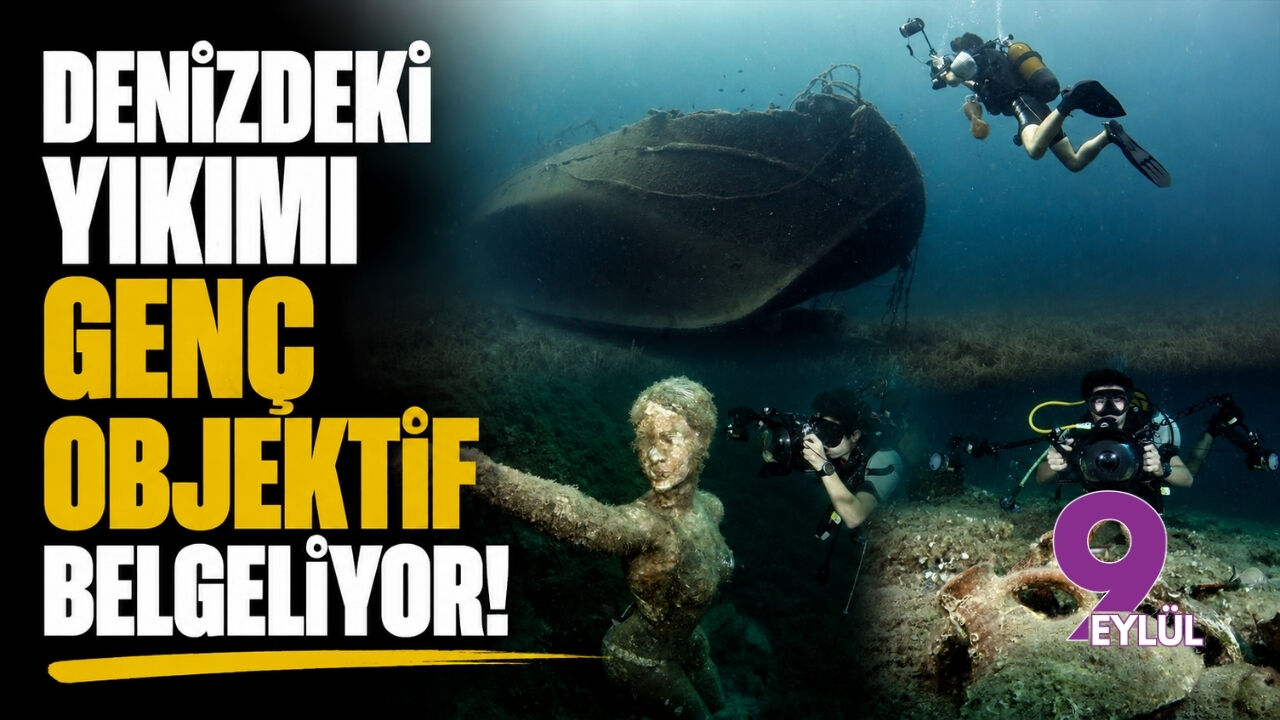 Denizdeki yıkımı genç objektif belgeliyor!