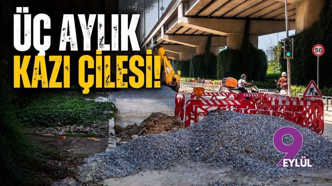 Alsancak'ta üç aylık kazı çilesi!