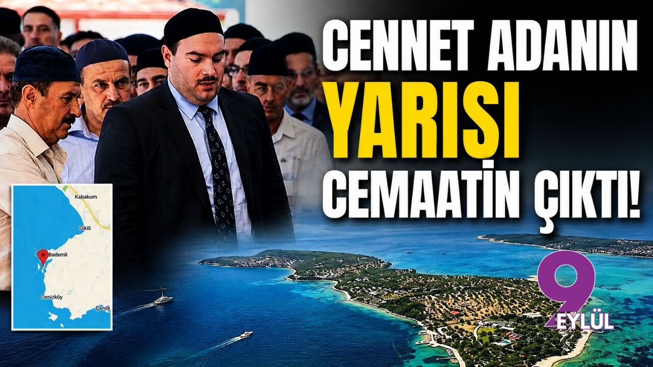 Cennet adanın yarısı cemaatin çıktı!