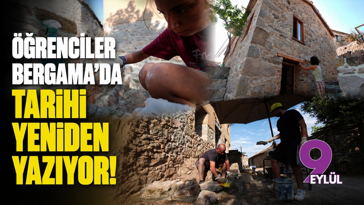 Öğrenciler Bergama’da tarihi yeniden yazıyor!