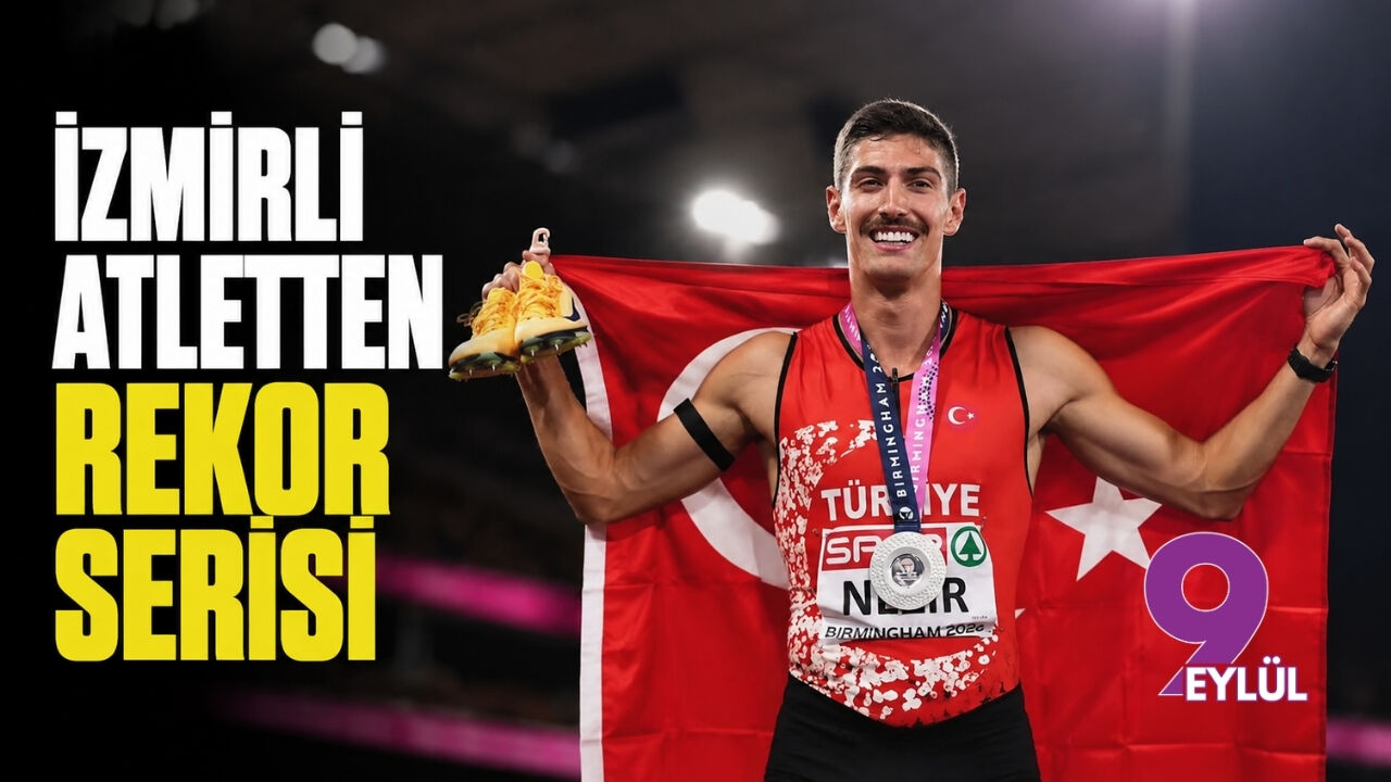 İzmirli atlet İsmail Nezir'den rekor serisi