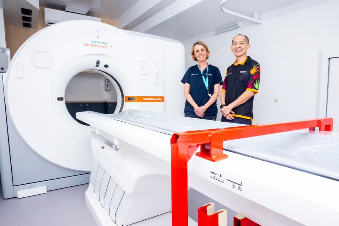 Hmbs Lung Cancer Truck Interior Rachel Kwun