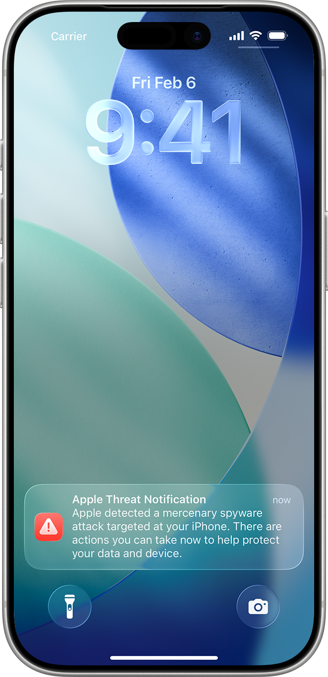 Ios 26 Iphone 17 Pro Lock Screen Threat Notification