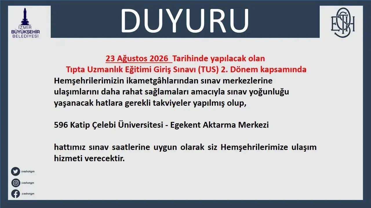 Izmirde Tus Mesaisi Eshot Sinav Gunu Icin Onlem Aldi 3 (1)
