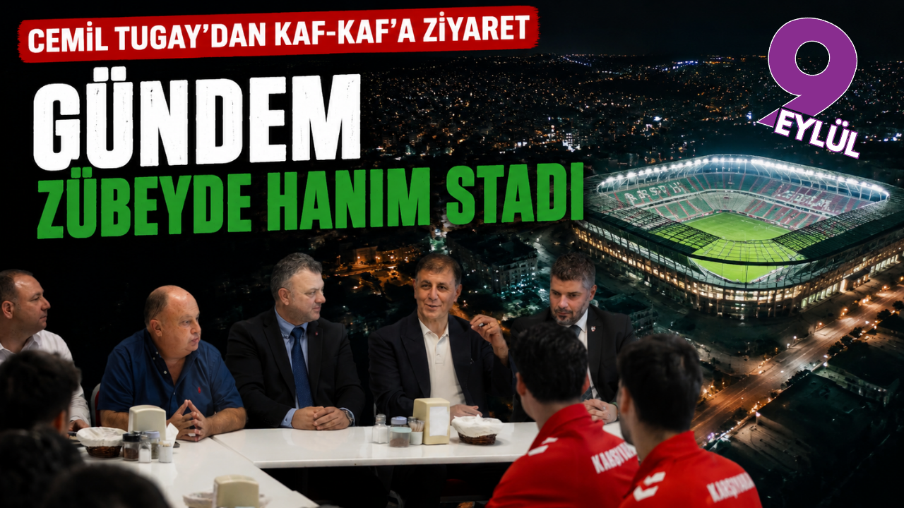 Cemil Tugay’dan Karşıyaka’ya ziyaret