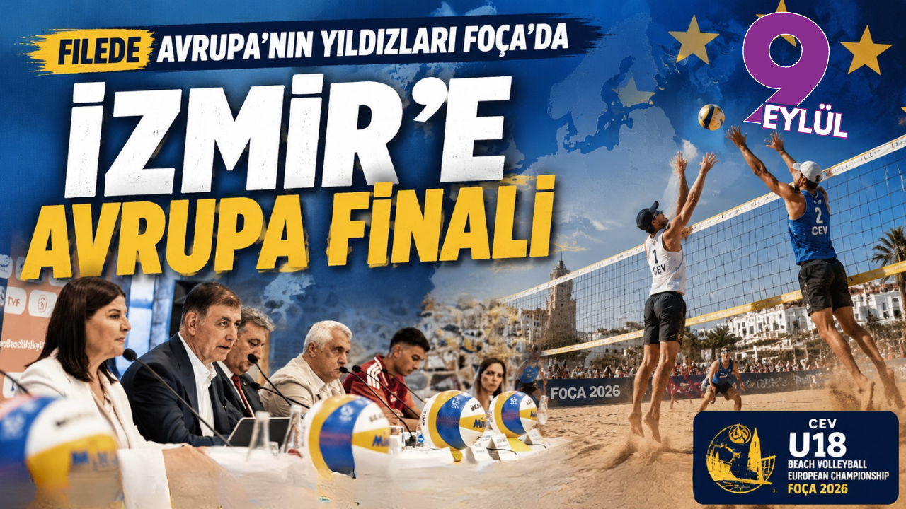 Avrupa’nın genç voleybol yıldızları Foça’da ter dökecek