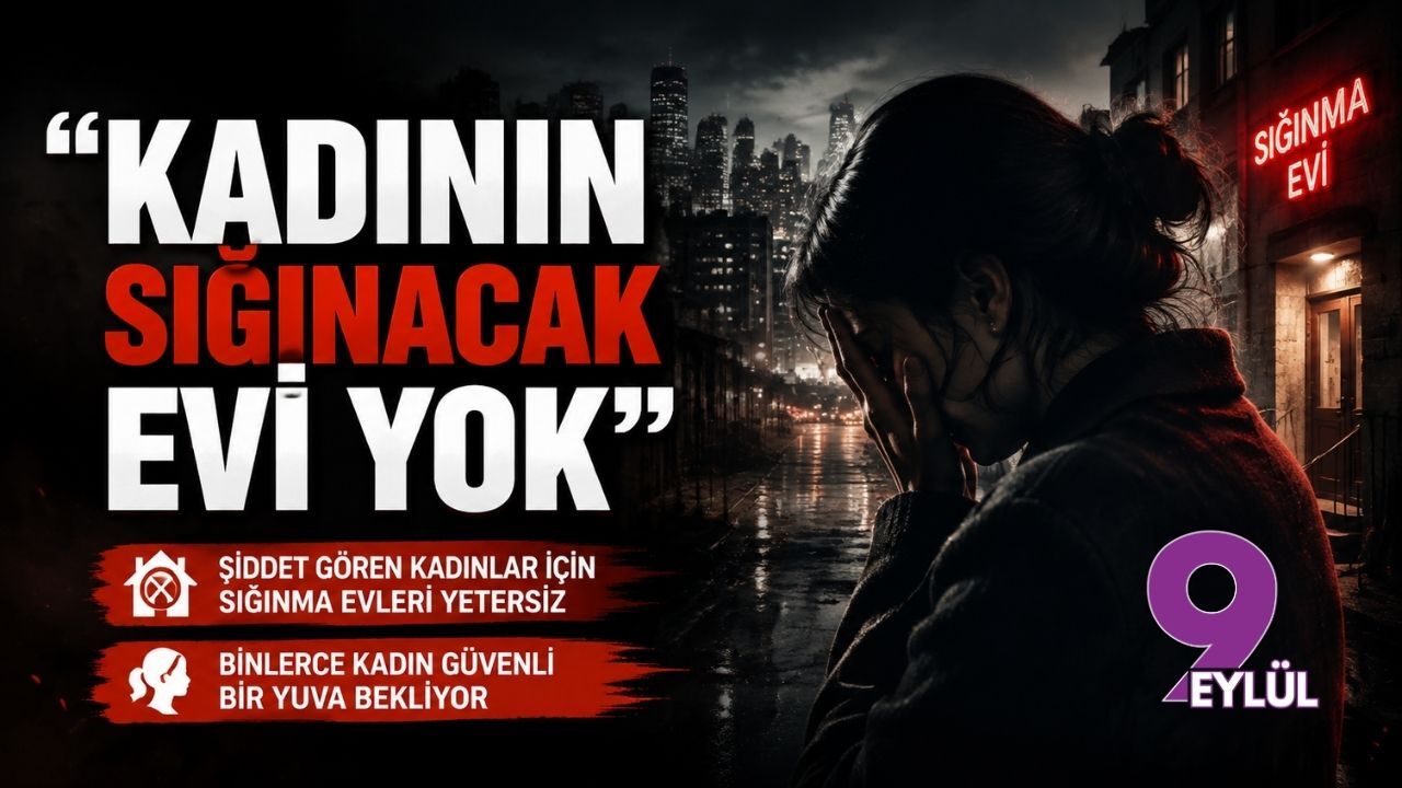 Kadının sığınacak evi yok