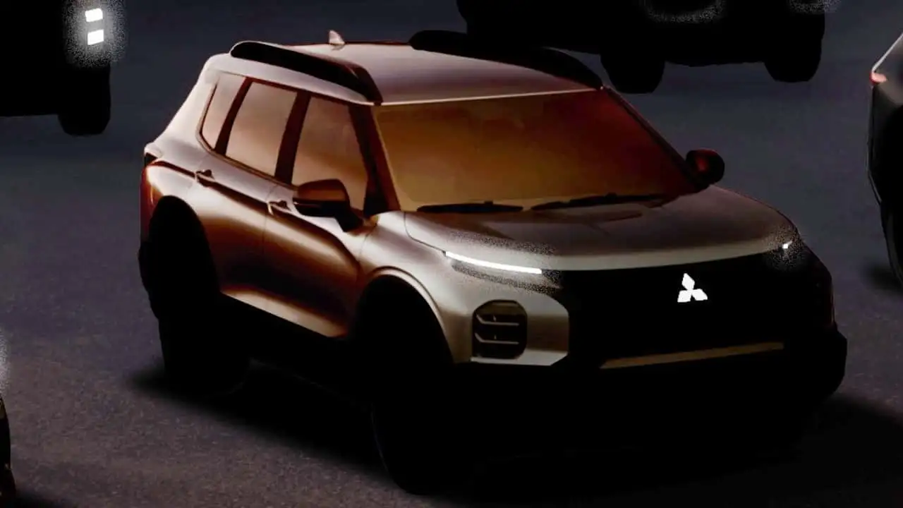 Mitsubishi Outlander Facelift Teaser