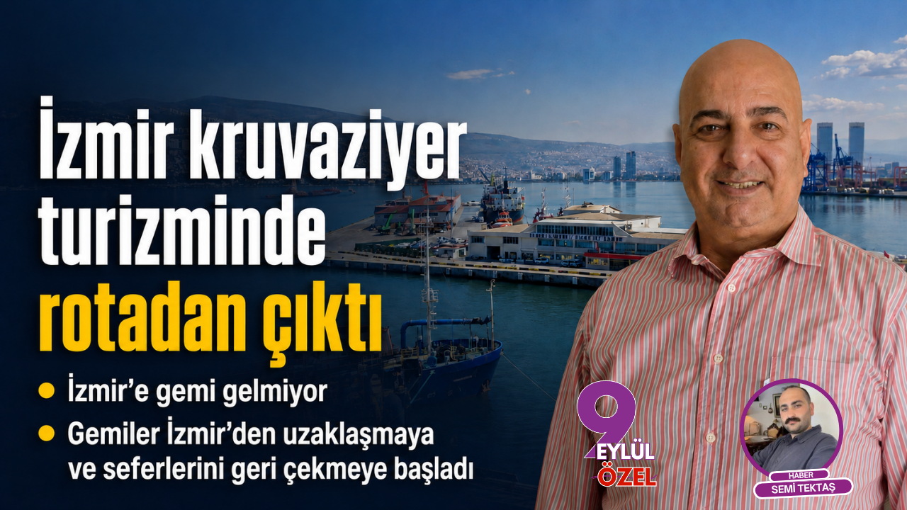 İzmir kruvaziyer turizminde rotadan çıktı!