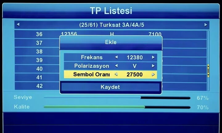 Türksat 4A Geçiş (4)