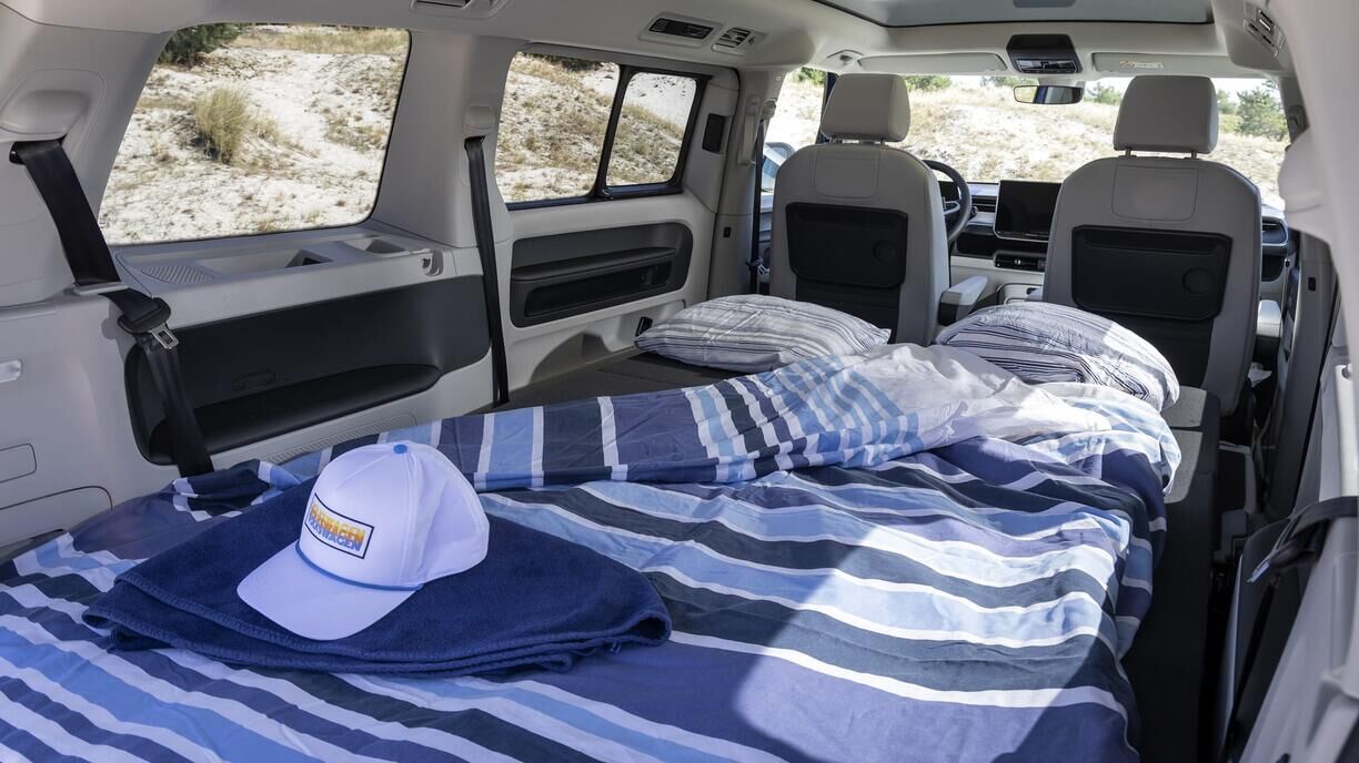 Volkswagen Elktrikli California Camper Yatak