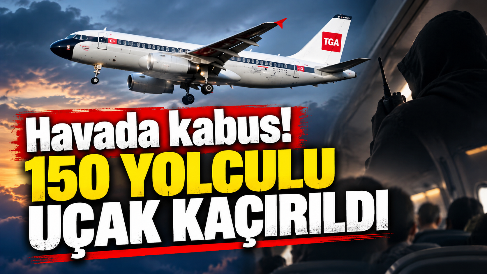 Gökyüzünde pilot kavgası: Uçak kaçırılma kodu verdi, savaş uçakları havalandı!