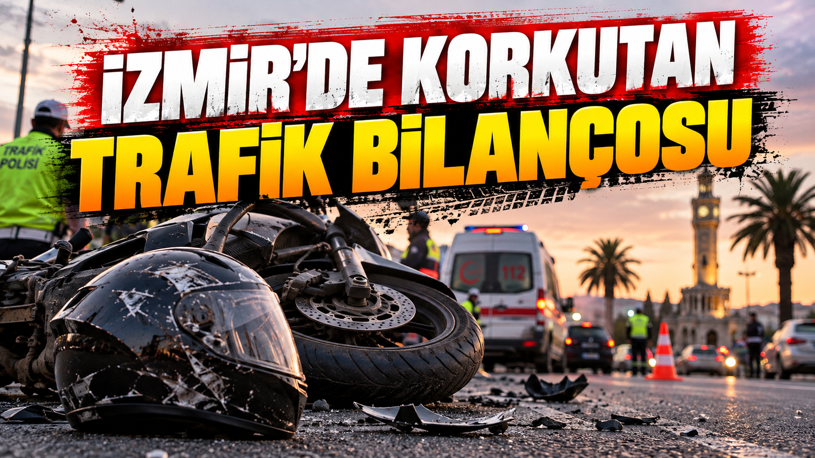İzmir'de korkutan trafik bilançosu: Kazaların %55'i motosiklet!