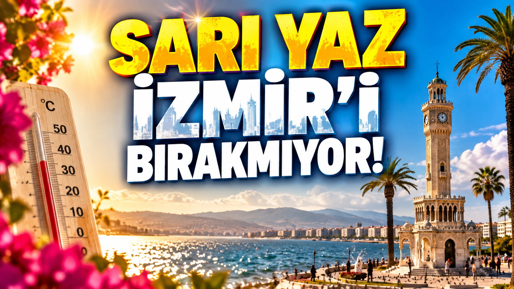 Sarı Yaz İzmir’i Bırakmıyor!