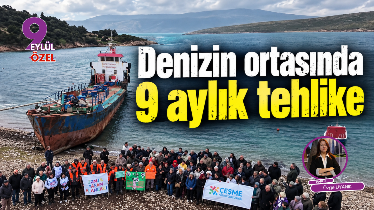 Denizin ortasında 9 aylık tehlike