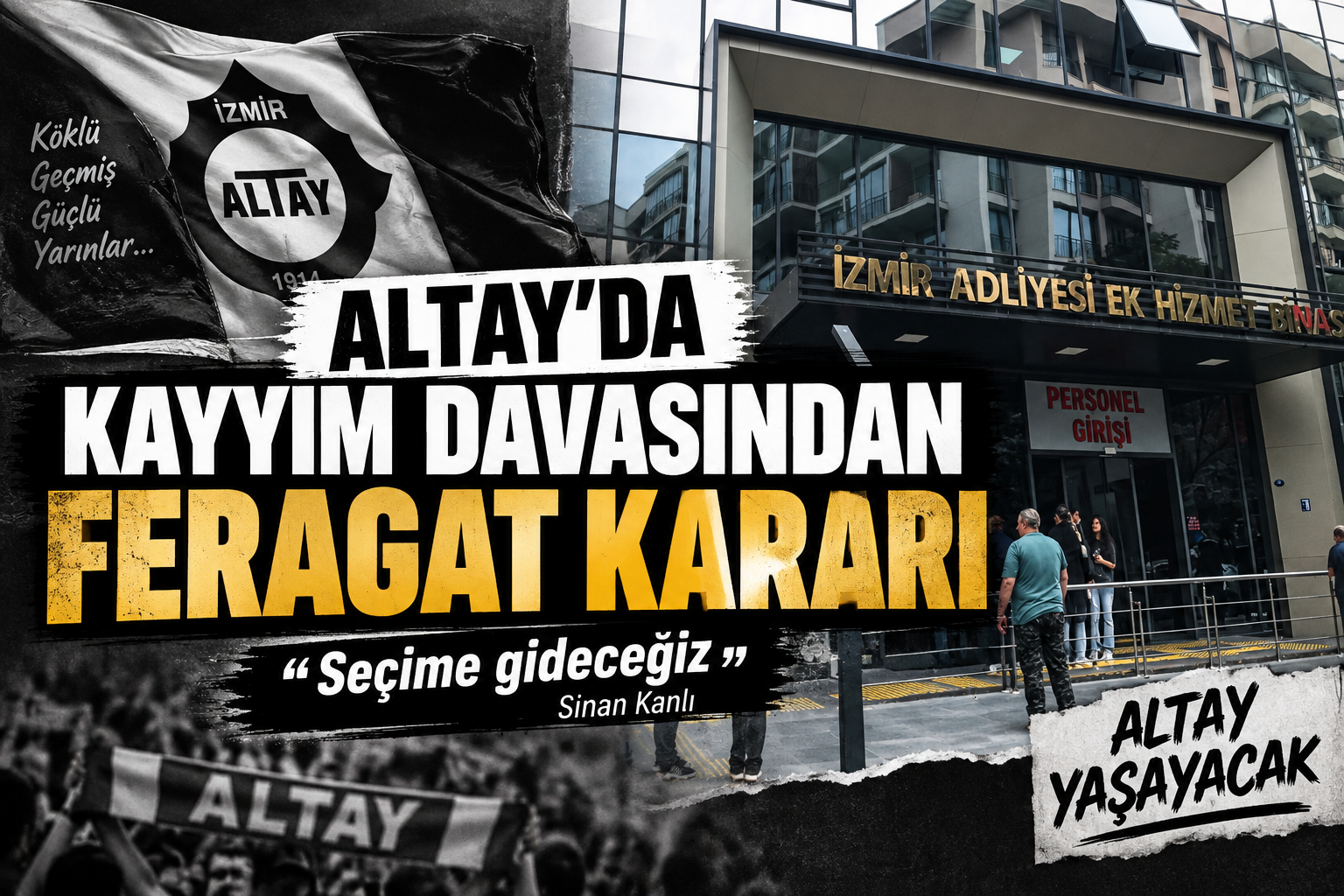 Altay'da kayyım davasından feragat kararı: Başkan Sinan Kanlı seçime gidiyor!