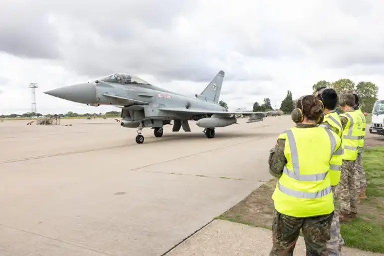 Eurofighter Typhoon Savaş Uçağı (2)