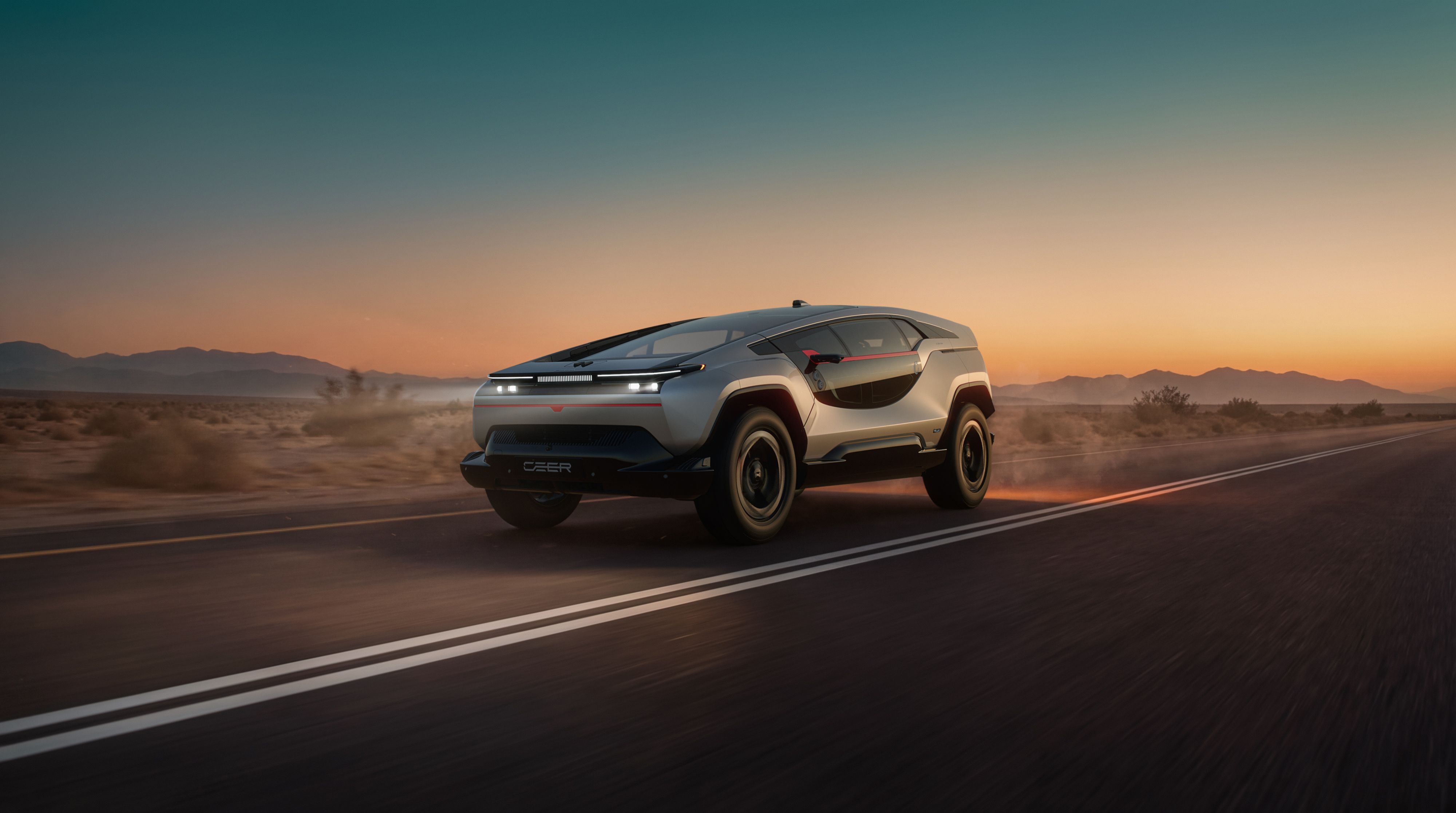 Exobot Suv Front Qtr View