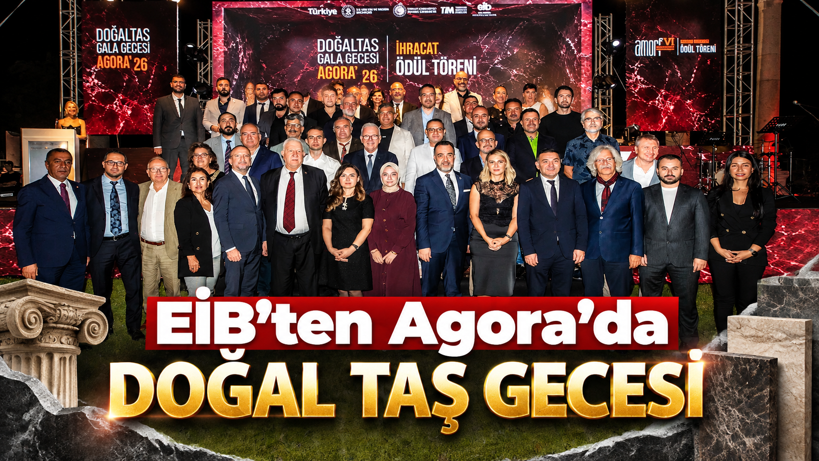 EİB’ten Agora’da doğal taş gecesi