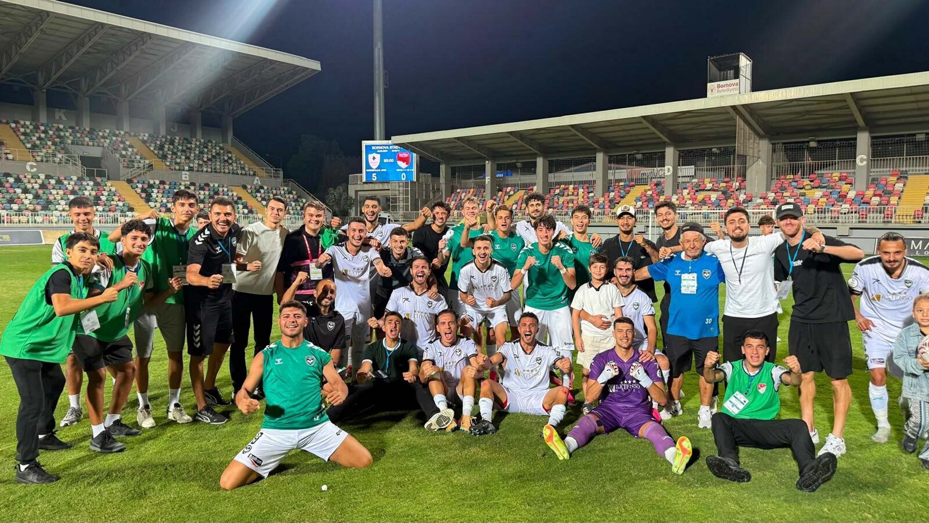 Gaziemir Spor'dan gol şov
