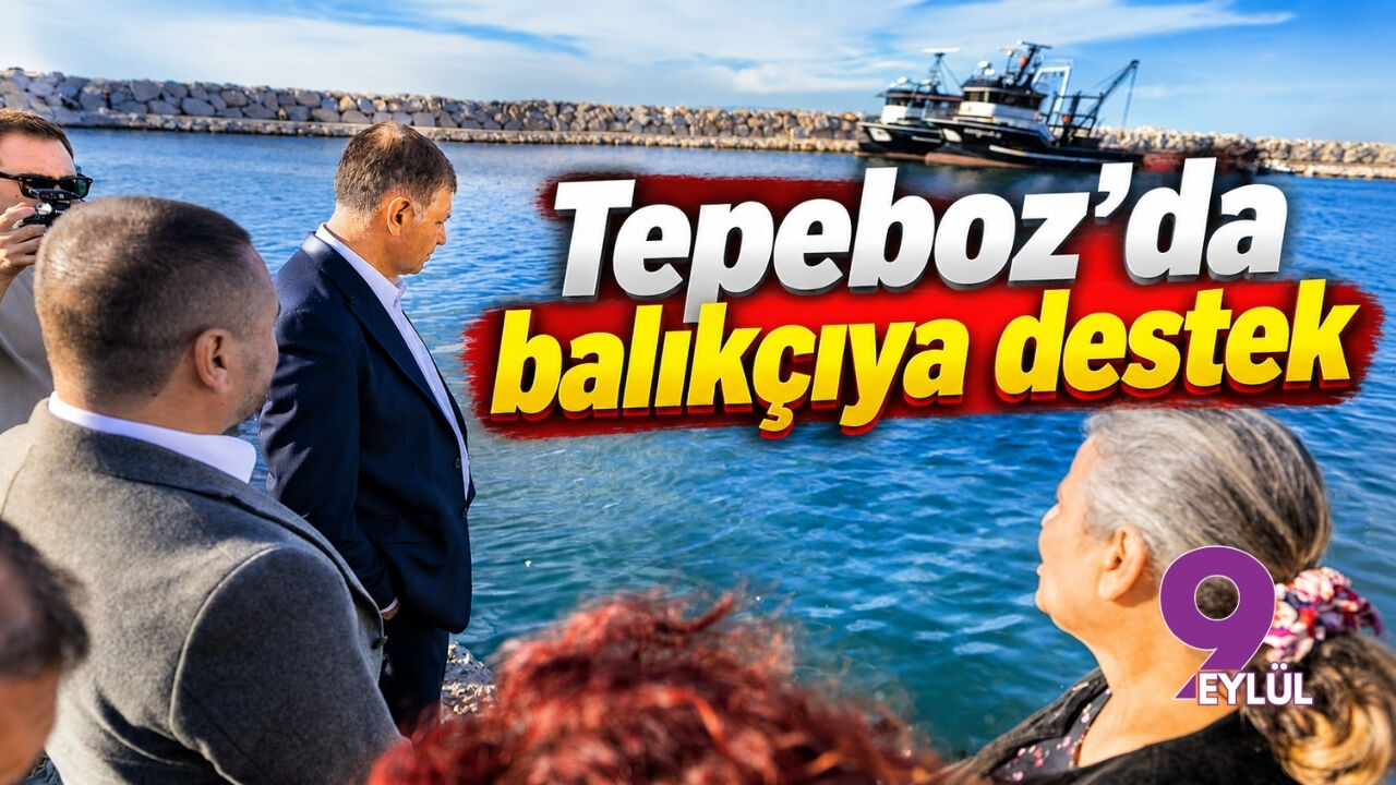 Tepeboz’da balıkçıya destek
