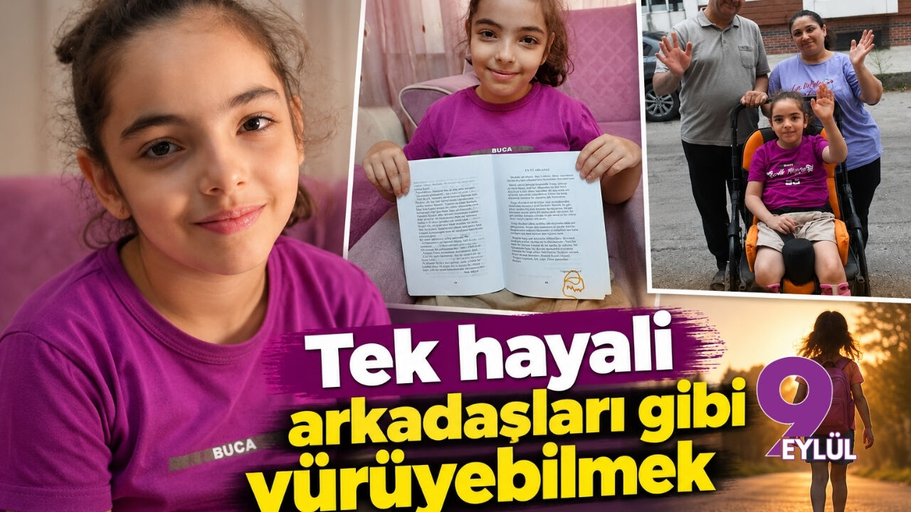 Tek hayali arkadaşları gibi yürüyebilmek